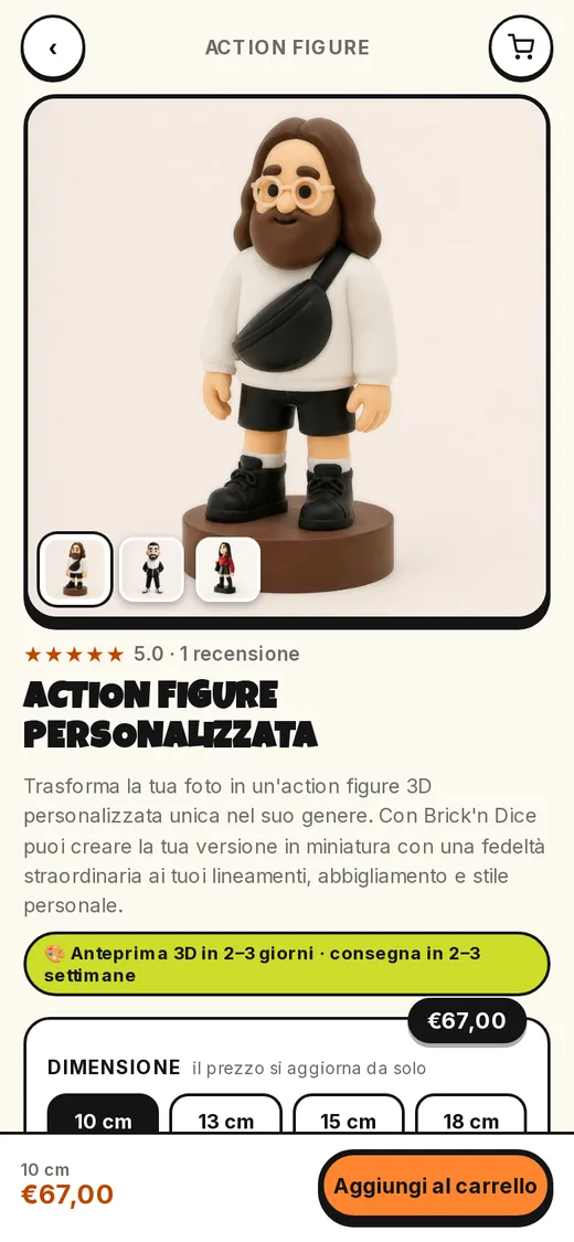 Scheda prodotto del negozio Brick’n Dice