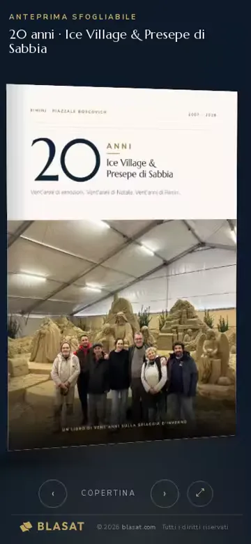 Book sfogliabile: 20 anni del Presepe di Sabbia